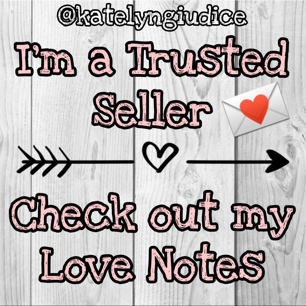 Not sure if you should buy from me? Check my Notes